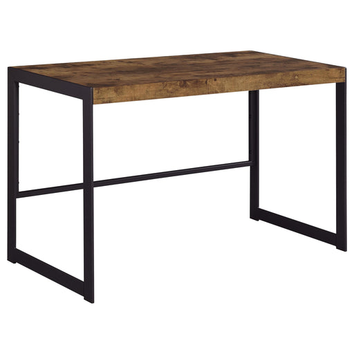 Estrella Writing Desk Antique Nutmeg and Gunmetal image