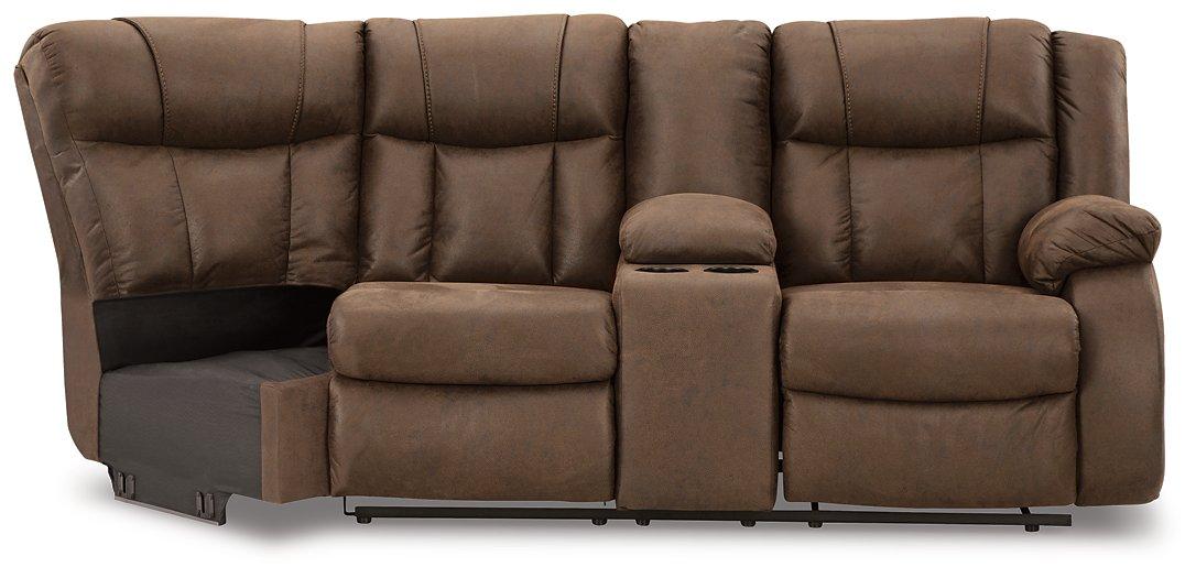 Trail Boys 2-Piece Reclining Sectional