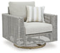 Seton Creek Outdoor Swivel Lounge with Cushion image