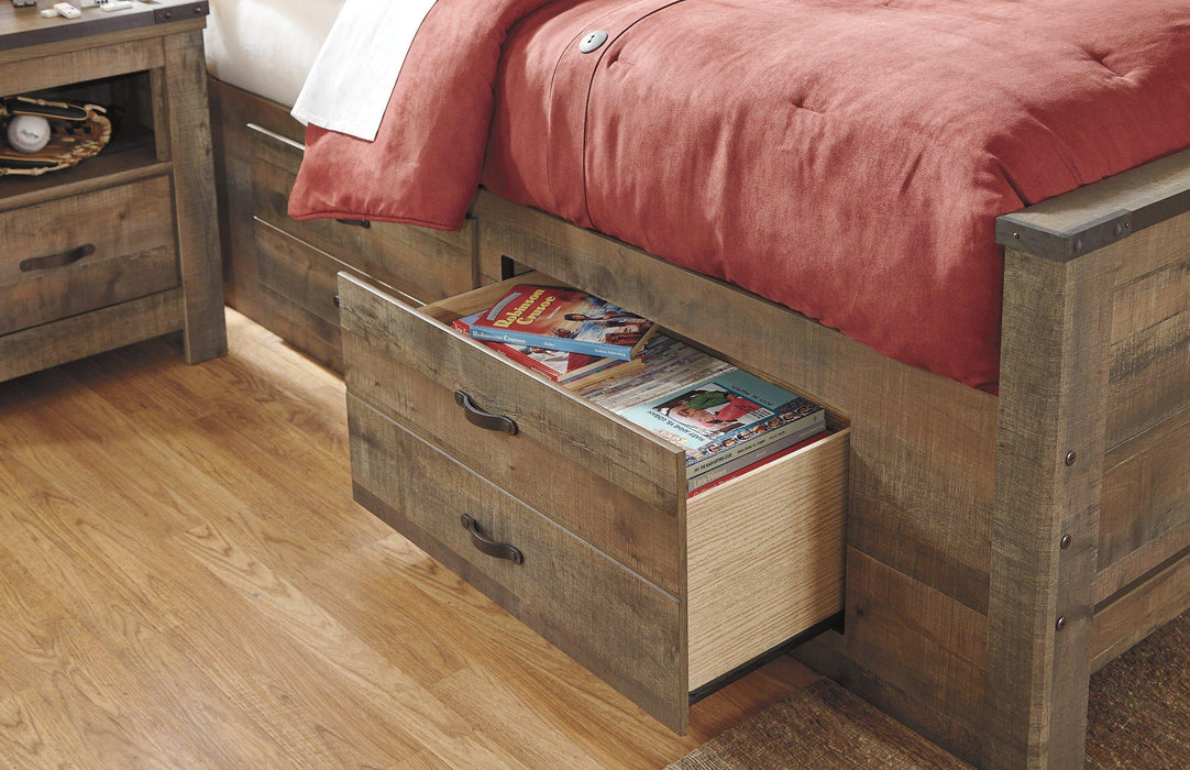 Trinell Youth Bed with 2 Storage Drawers