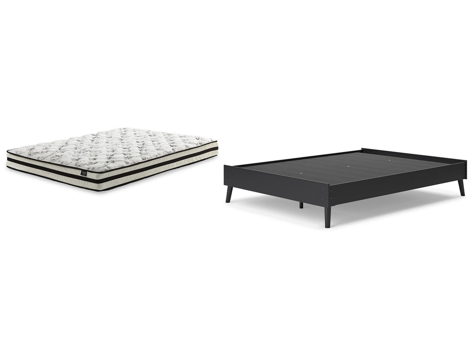 Charlang Bed and Mattress Set