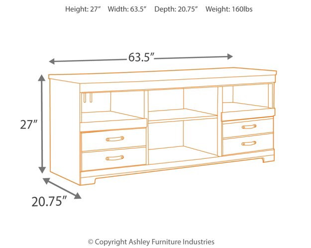 Trinell 4-Piece Entertainment Center